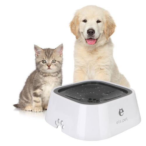 1.5L No-Spill Dog Water Bowl | Floating Slow Water Feeder for Dogs & Cats - Victoria´s Pets Boutique