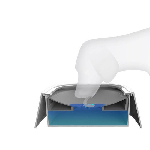 1.5L No-Spill Dog Water Bowl | Floating Slow Water Feeder for Dogs & Cats - Victoria´s Pets Boutique